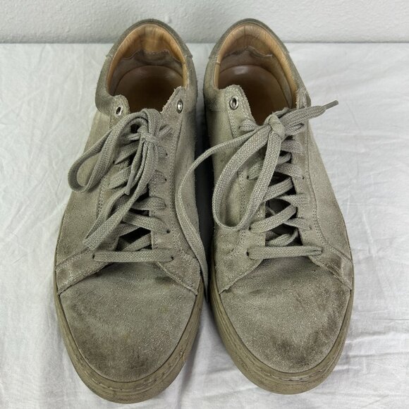 Suitsupply Gray Suede Men's Shoes Size 9 US - Picture 1 of 11